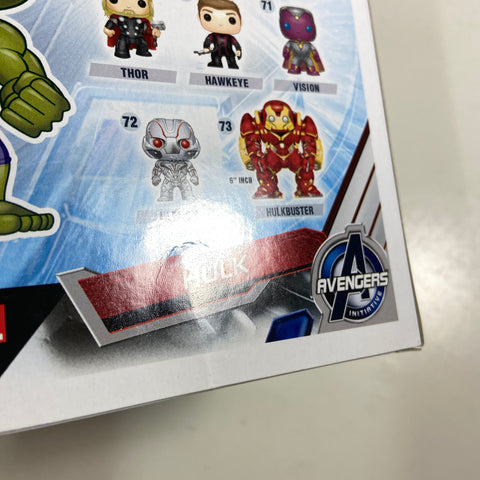 Hulk (Glow) - Marvel Funko Pop 68 Barnes and Noble Exclusive
