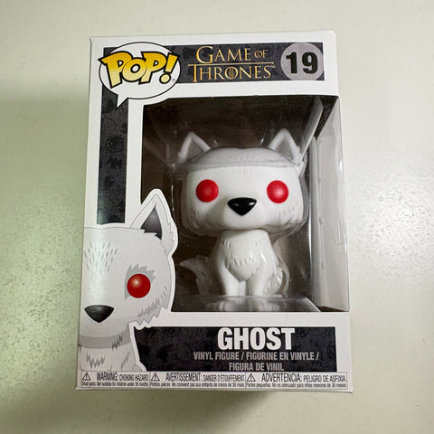 Ghost - Game of Thrones Funko Pop 19 Vinyl Figure (11.4 Cm L × 8.9 Cm W × 15.9 Cm H)