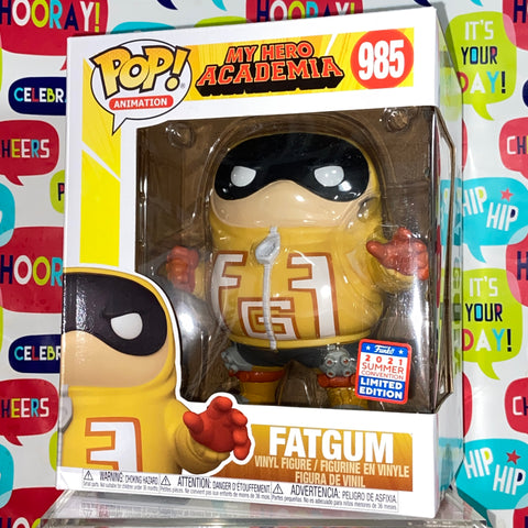 My Hero Academia - Fatgum 6 Inch Funko Pop 985 Wondercon