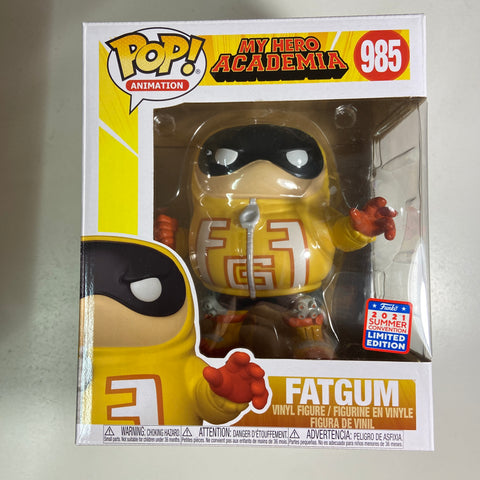 My Hero Academia - Fatgum 6 Inch Funko Pop 985 Wondercon
