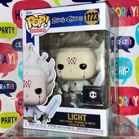 Black Clover - Licht Funko Pop 1723 Chalice Collectibles Exclusive