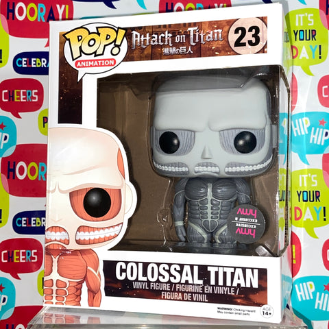 Attack on Titan - Colossal Titan (Black & White) 6 Inch Funko Pop 23 HMV Exclusive