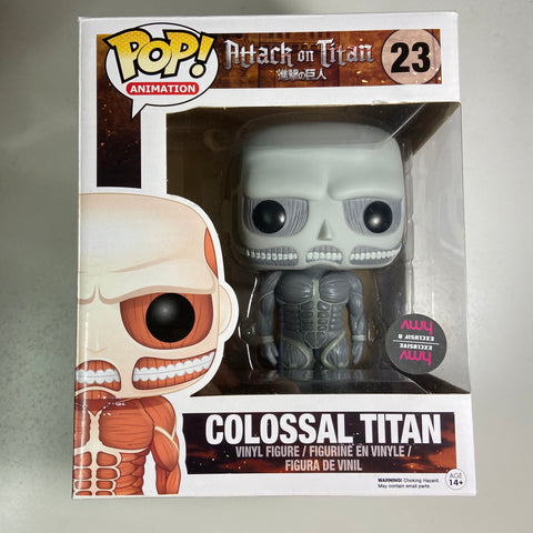 Attack on Titan - Colossal Titan (Black & White) 6 Inch Funko Pop 23 HMV Exclusive