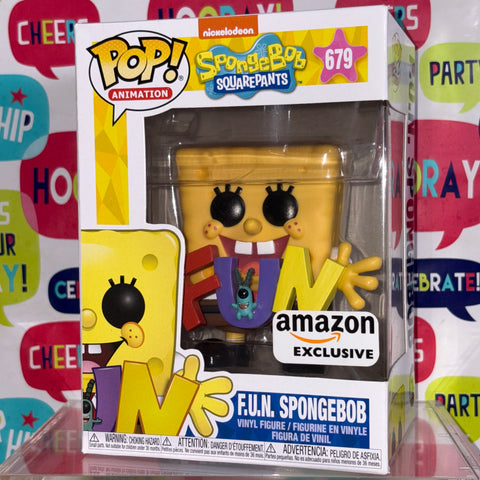 Spongebob Squarepants - Spongebob F.U.N. Funko Pop 679 Amazon Exclusive