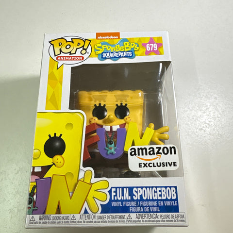 Spongebob Squarepants - Spongebob F.U.N. Funko Pop 679 Amazon Exclusive