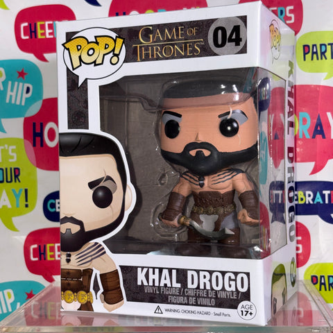 Khal Drogo - Game of Thrones Funko Pop 04 Vinyl Figure (11.4 Cm L × 8.9 Cm W × 15.9 Cm H)