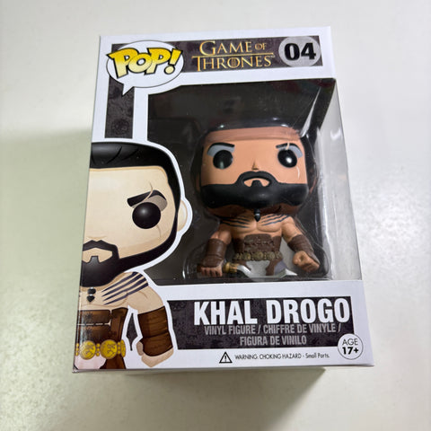Khal Drogo - Game of Thrones Funko Pop 04 Vinyl Figure (11.4 Cm L × 8.9 Cm W × 15.9 Cm H)