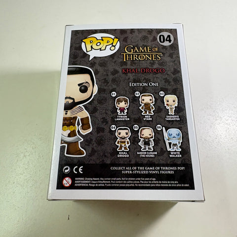 Khal Drogo - Game of Thrones Funko Pop 04 Vinyl Figure (11.4 Cm L × 8.9 Cm W × 15.9 Cm H)