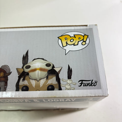 BOX FLAWS VIEW PHOTOS Teebo/Chief Chirpa/Logray - Star Wars Funko Pop Vinyl Figure 3-Pack (15.9 Cm H × 23.3 Cm W × 9.3 Cm D)