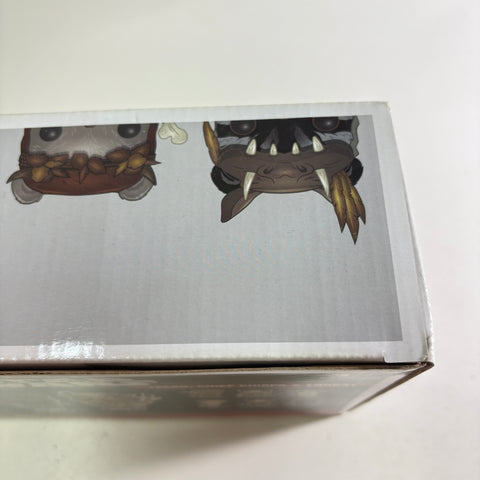 BOX FLAWS VIEW PHOTOS Teebo/Chief Chirpa/Logray - Star Wars Funko Pop Vinyl Figure 3-Pack (15.9 Cm H × 23.3 Cm W × 9.3 Cm D)