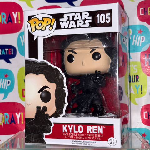 Kylo Ren - Star Wars Funko Pop 105 Vinyl Figure (11.4 Cm L × 8.9 Cm W × 15.9 Cm H)