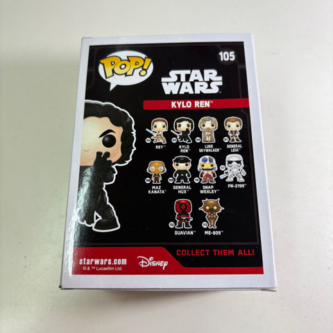 Kylo Ren - Star Wars Funko Pop 105 Vinyl Figure (11.4 Cm L × 8.9 Cm W × 15.9 Cm H)