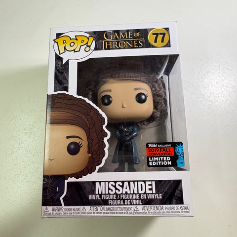 Missandei - Game of Thrones Funko Pop 77 Vinyl Figure Exclusive (11.4 Cm L × 8.9 Cm W × 15.9 Cm H)