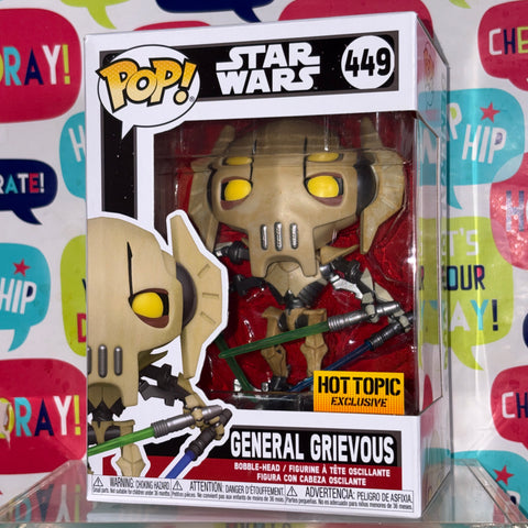 General Grievous - Star Wars Funko Pop 449 Vinyl Figure (11.4 Cm L × 8.9 Cm W × 15.9 Cm H)