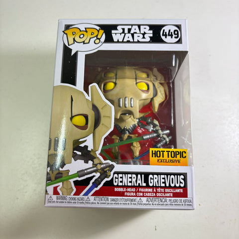 General Grievous - Star Wars Funko Pop 449 Vinyl Figure (11.4 Cm L × 8.9 Cm W × 15.9 Cm H)