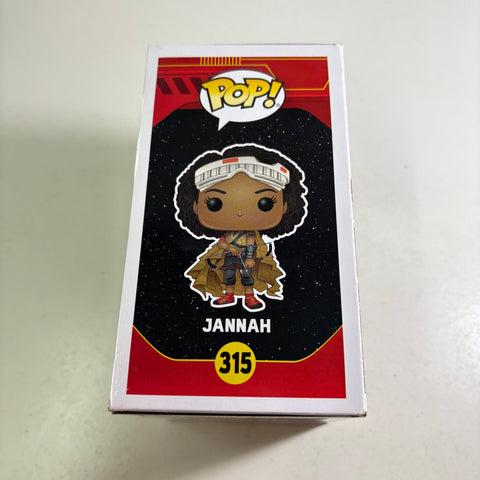 Jannah - Star Wars Funko Pop 315 Vinyl Figure (11.4 Cm L × 8.9 Cm W × 15.9 Cm H)