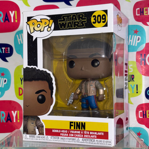 Finn - Star Wars Funko Pop 309 Vinyl Figure (11.4 Cm L × 8.9 Cm W × 15.9 Cm H)