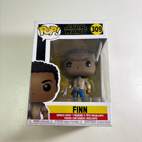 Finn - Star Wars Funko Pop 309 Vinyl Figure (11.4 Cm L × 8.9 Cm W × 15.9 Cm H)