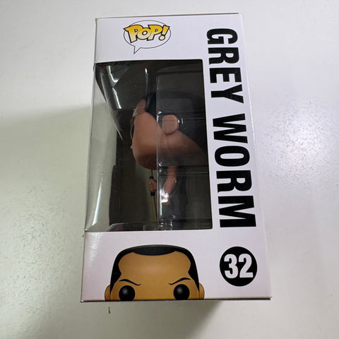 BOX FLAWS VIEW PHOTOS Grey Worm - Game of Thrones Funko Pop 32 Vinyl Figure (11.4 Cm L × 8.9 Cm W × 15.9 Cm H)