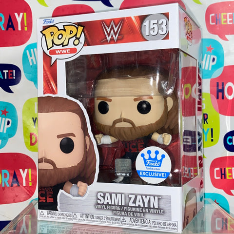 WWE - Sami Zayne Funko Pop 153 Funko Shop Exclusive