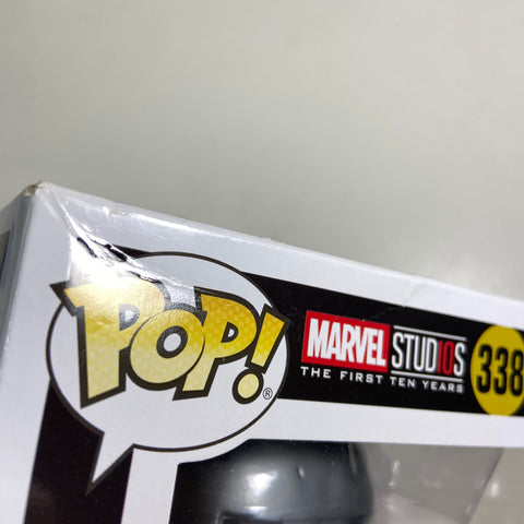 Iron Man (Mark 1) - Marvel Funko Pop 338  (SDCC STICKER IS NOT REAL but figure and box are authentic)