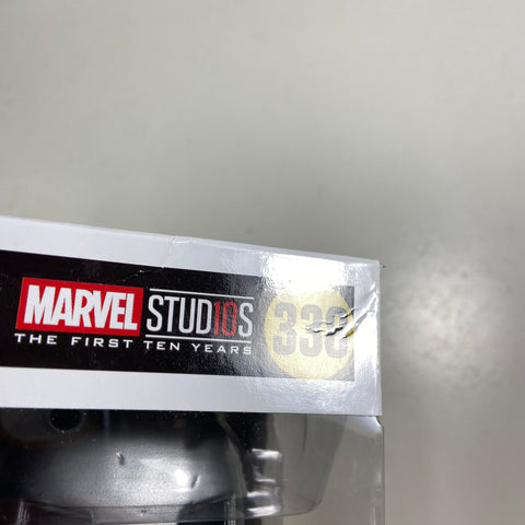 Iron Man (Mark 1) - Marvel Funko Pop 338  (SDCC STICKER IS NOT REAL but figure and box are authentic)