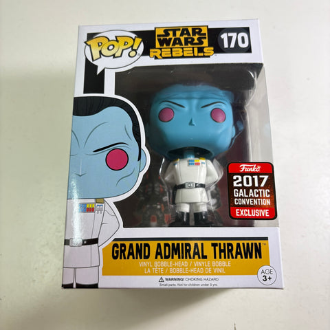 Grand Admiral Thrawn - Star Wars Funko Pop 170 Vinyl Figure (11.4 Cm L × 8.9 Cm W × 15.9 Cm H)