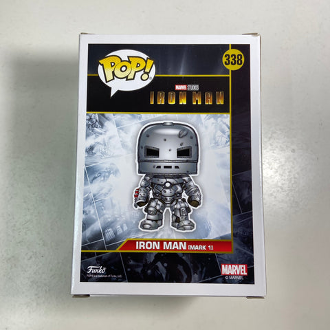 Iron Man (Mark 1) - Marvel Funko Pop 338  (SDCC STICKER IS NOT REAL but figure and box are authentic)