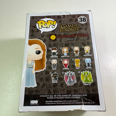BOX FLAWS VIEW PHOTOS Margaery Tyrell - Game of Thrones Funko Pop 38 Vinyl Figure (11.4 Cm L × 8.9 Cm W × 15.9 Cm H)