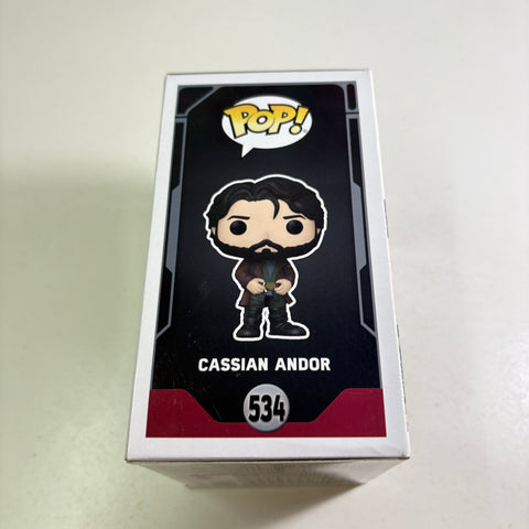 Cassian Andor - Star Wars Funko Pop 534 Vinyl Figure (11.4 Cm L × 8.9 Cm W × 15.9 Cm H)