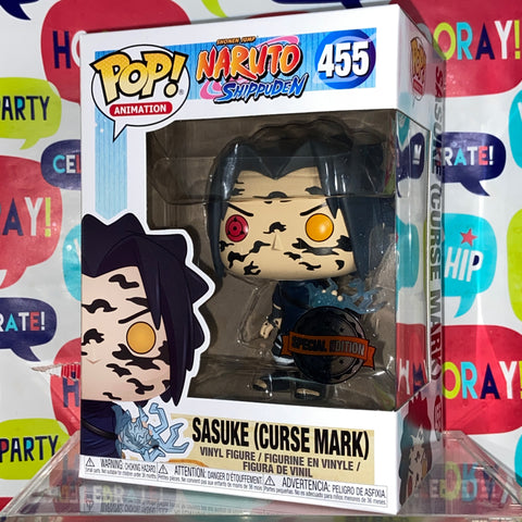 Naruto - Sasuke Curse Mark Funko Pop 455 Exclusive