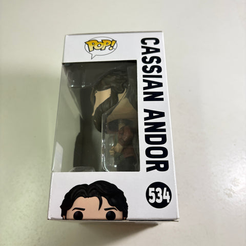 Cassian Andor - Star Wars Funko Pop 534 Vinyl Figure (11.4 Cm L × 8.9 Cm W × 15.9 Cm H)