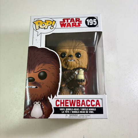 Chewbacca - Star Wars Funko Pop 195 Vinyl Figure (11.4 Cm L × 8.9 Cm W × 15.9 Cm H)