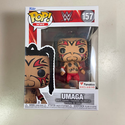 WWE - Umaga Funko Pop 157 Fanatics Exclusive