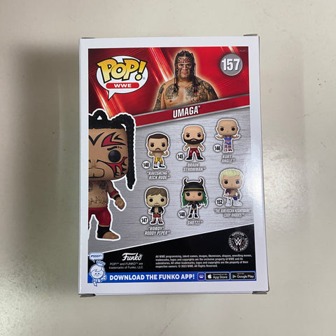 WWE - Umaga Funko Pop 157 Fanatics Exclusive