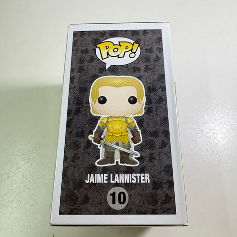 SEVERE BOX DAMAGE VIEW PHOTOS Jaime Lannister- Game of Thrones Funko Pop 10 Vinyl Figure (11.4 Cm L × 8.9 Cm W × 15.9 Cm H)