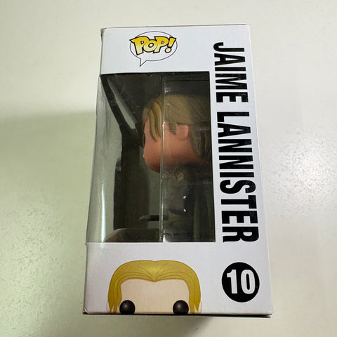 SEVERE BOX DAMAGE VIEW PHOTOS Jaime Lannister- Game of Thrones Funko Pop 10 Vinyl Figure (11.4 Cm L × 8.9 Cm W × 15.9 Cm H)