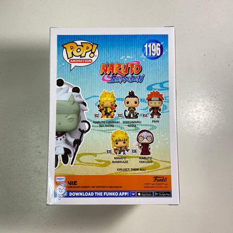 Naruto - Madara Uchiha Six Paths Funko Pop 1196 Exclusive GLOW