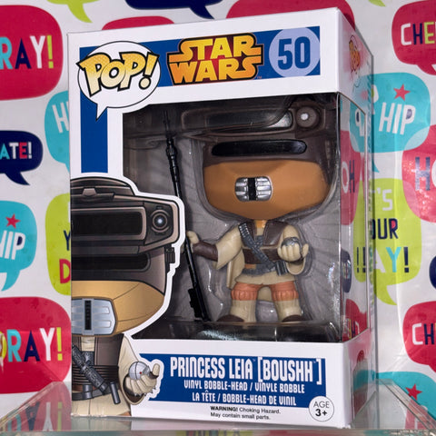 Princess Leia Boushh- Star Wars Funko Pop 50 Vinyl Figure (11.4 Cm L × 8.9 Cm W × 15.9 Cm H)