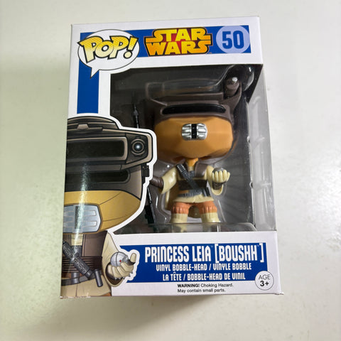 Princess Leia Boushh- Star Wars Funko Pop 50 Vinyl Figure (11.4 Cm L × 8.9 Cm W × 15.9 Cm H)