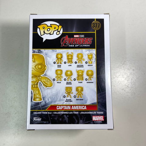 Captain America (Gold) - Marvel Funko Pop 377