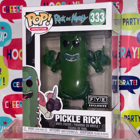 Rick & Morty - Pickle Rick Funko Pop 333 FYE Exclusive
