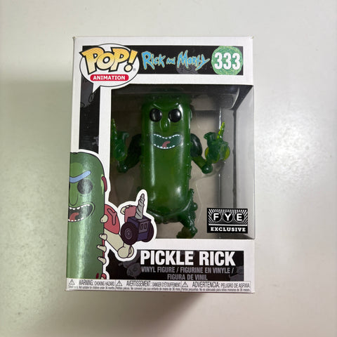 Rick & Morty - Pickle Rick Funko Pop 333 FYE Exclusive