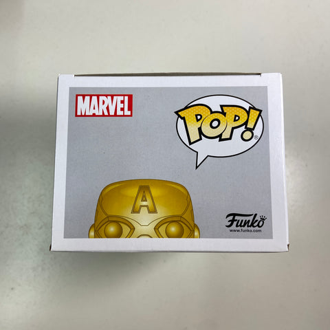 Captain America (Gold) - Marvel Funko Pop 377