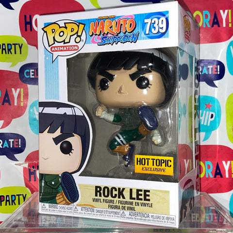 Naruto - Rock Lee Funko Pop 739 Hot Topic Exclusive