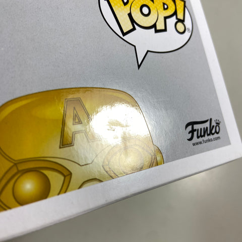 Captain America (Gold) - Marvel Funko Pop 377