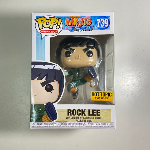 Naruto - Rock Lee Funko Pop 739 Hot Topic Exclusive