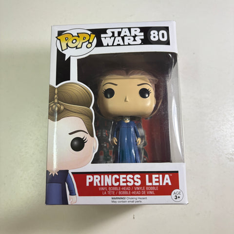 Princess Leia- Star Wars Funko Pop 80 Vinyl Figure (11.4 Cm L × 8.9 Cm W × 15.9 Cm H)