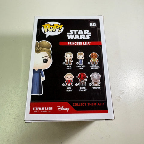Princess Leia- Star Wars Funko Pop 80 Vinyl Figure (11.4 Cm L × 8.9 Cm W × 15.9 Cm H)