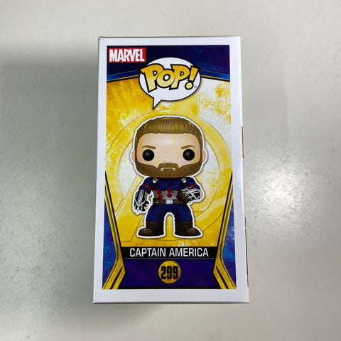 Captain America (Infinity War) - Marvel Funko Pop 299 Walmart Exclusive